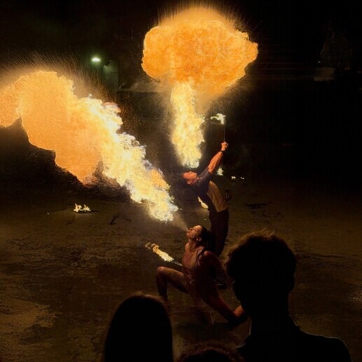 Stunt show Waalwijk  (NL) Duo Fire Show - Duo Fire Show
