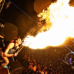 Stuntshow Waalwijk  (NL) Vuurshow | Fire Lady | Vuurspuwen