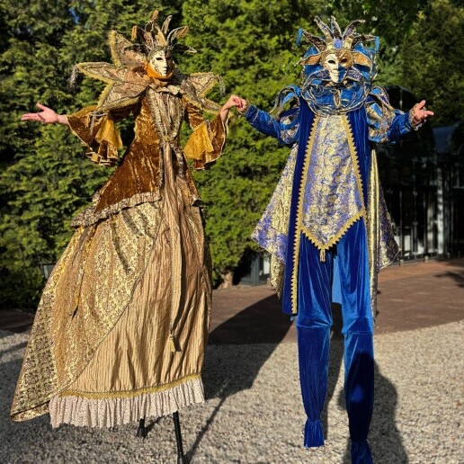 Actor Waalwijk  (NL) Stilt Act (Duo) – Glamour Masquerade