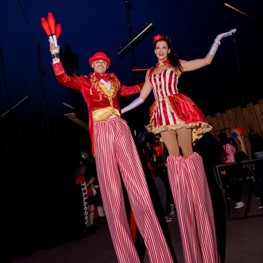 Actor Waalwijk  (NL) Stilt Act – Circus Royale Stilt Walkers