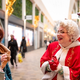 Mooie Kerstman & Kerstvrouw Meet & Greet