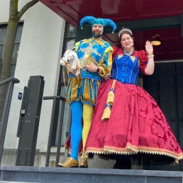 King's Day entertainment royal duo