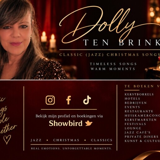 Singer (female) Amsterdam  (NL) Warm, Cozy Christmas Jazz