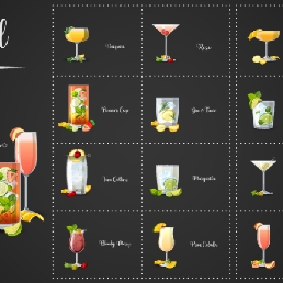 Tasty cocktails