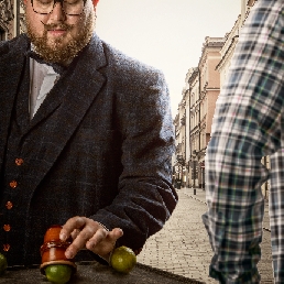 Magician Wageningen  (NL) Street magician