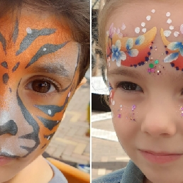 Make-up artist Den Bosch  (NL) Face painting real-helena