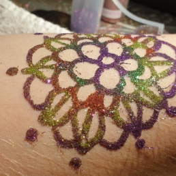 Glitter tattoos real-helena