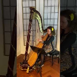 Carla Bos, harpist