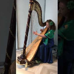 Carla Bos, harpist