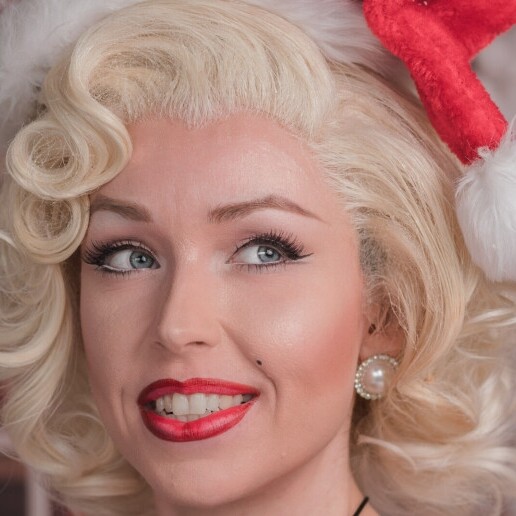 Animatie Zaandam  (NL) Marilyn Monroe, kerst
