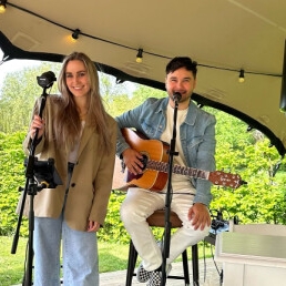 Band Rotterdam  (NL) 2BSTEREO Ceremony (singing duo with guitar)