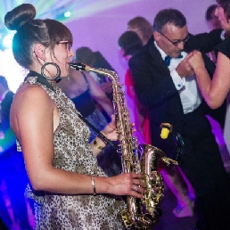 Sax & DJ at Christmas drinks