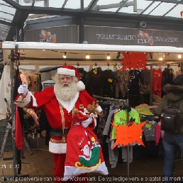 Uw Kerstman op een week-of jaarmark