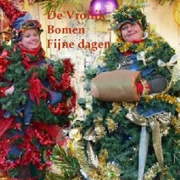 Zingende kerstbomen