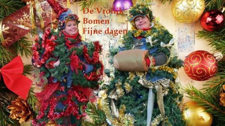 Zingende kerstbomen