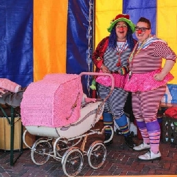 Kinderfeest met clowns