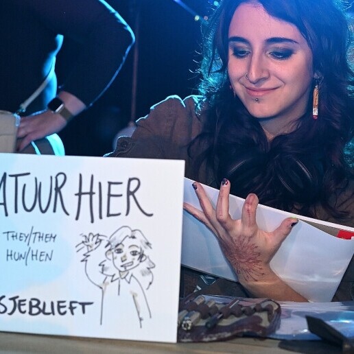 Kunstenaar Den Dolder  (NL) Karikaturist/Sneltekenaar Caterina