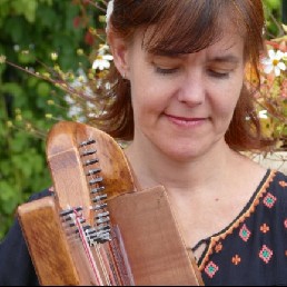 Troubadour harp