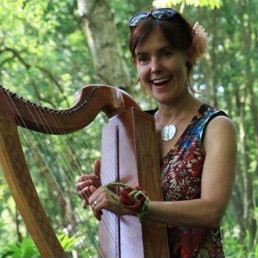 Troubadour harp