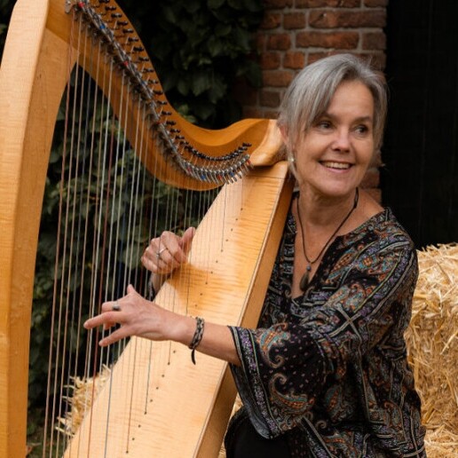 Harpist Leuvenheim  (NL) Yoga with live Harp
