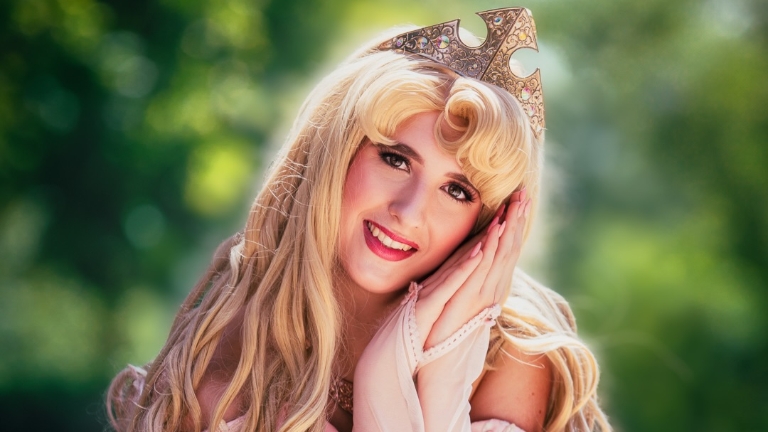 Evenement met prinses Doornroosje