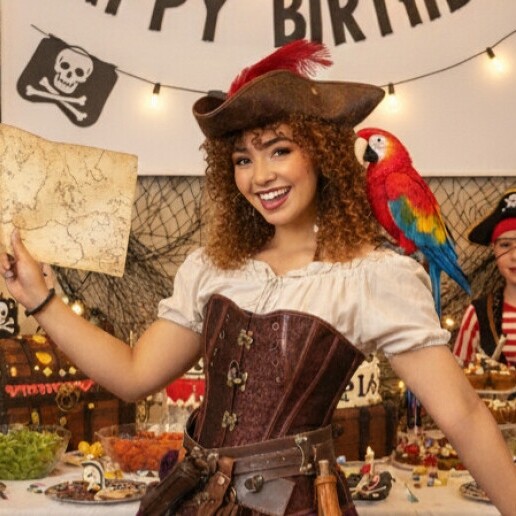 Character/Mascott Veenendaal  (NL) Children's party with Pirate Felony