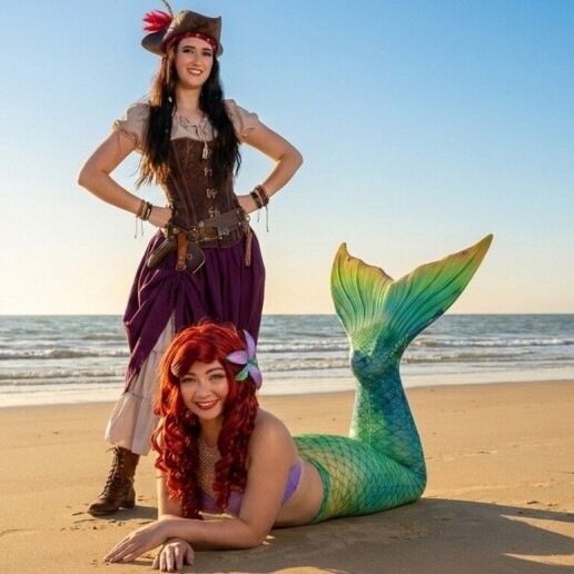 Kids show Veenendaal  (NL) Pirates and Mermaids Show