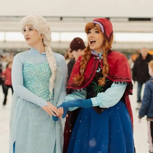 Kids show Veenendaal  (NL) Anna and Elsa Frozen Show