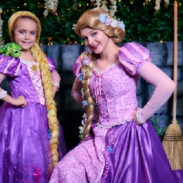 Karakter/Verkleed Doetinchem  (NL) Prinses Rapunzel op bezoek