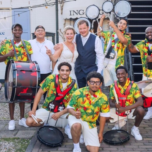 Band Rotterdam  (NL) wedding brass band - Five Star Brass Band