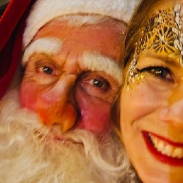 Schminker IJsselstein  (Utrecht)(NL) Kerst Paint & Glitterbar met Lot en Loes