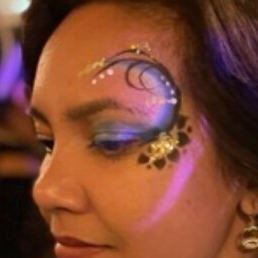 Make-up artist IJsselstein  (Utrecht)(NL) Glitterbar met Lot en Loes