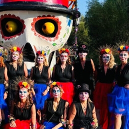 Sugarskulls met Lot en Loes