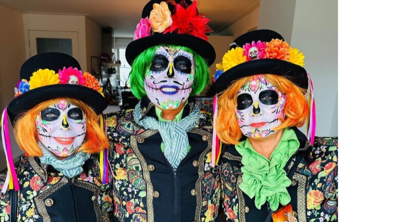 Sugarskulls met Lot en Loes