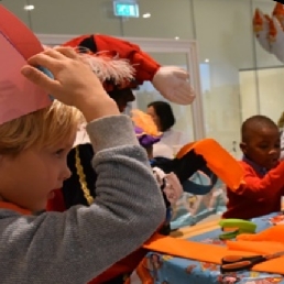 Kindervoorstelling Berlicum  (Noord Brabant)(NL) KNUTSELHOEK SINTERKLAAS