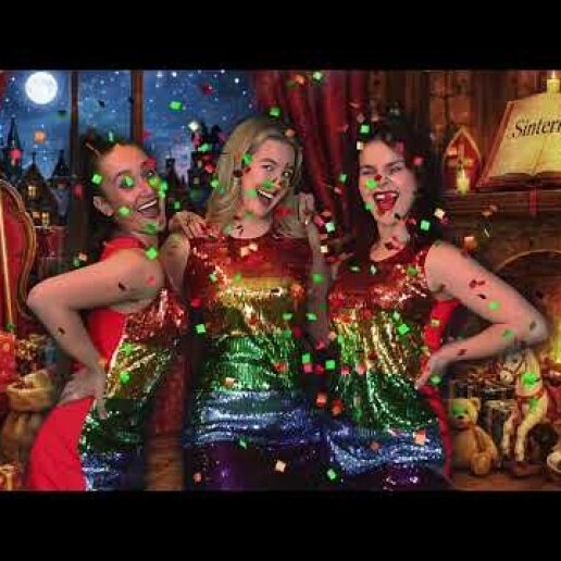 Kids show Berlicum  (Noord Brabant)(NL) K3 Tribute Act Sinterklaas Show