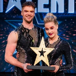 Acrobatiek Duo Rik en Aimee Winnaars HGT