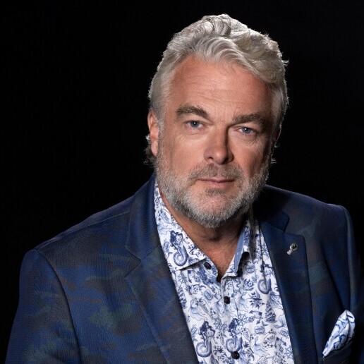 Presentator Hilversum  (NL) Michael Bakker presentator