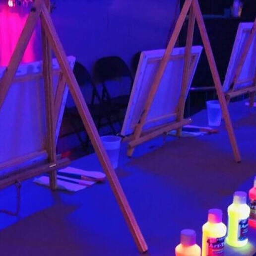 Glow in the Dark Painting Workshop