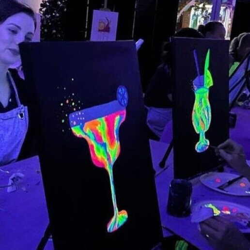 Glow in the Dark Painting Workshop