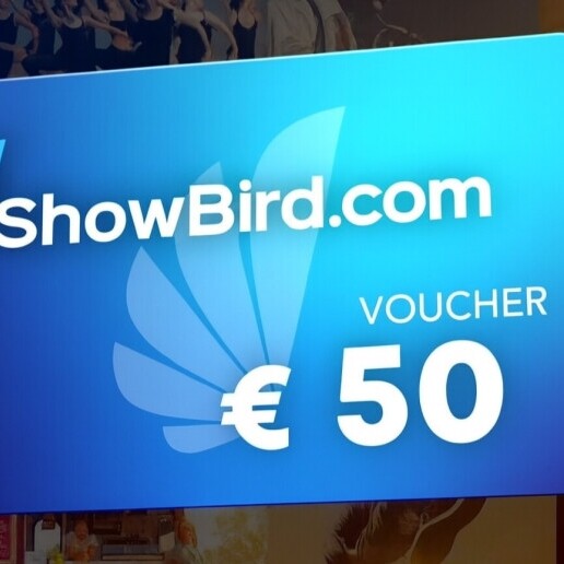 Event employee Hoevelaken  (NL) Showbird Gift Certificate 50 euros
