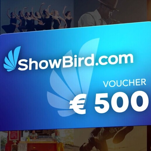Event medewerker Hoevelaken  (NL) ShowBird Cadeaubon 500 euro
