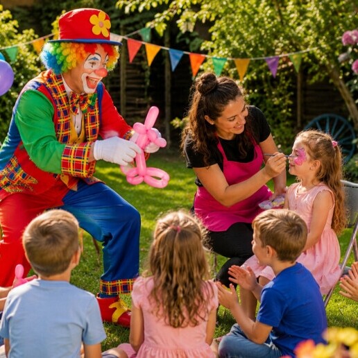 Kindervoorstelling Rijswijk  (Zuid Holland)(NL) Eventpakket: Kinderfeestje