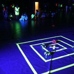 Glowsport Blacklicht, Neon Sport en Spel