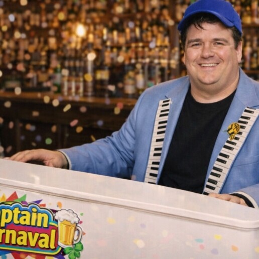 Zanger Utrecht  (NL) Captain Carnaval's Party Pianoshow Solo