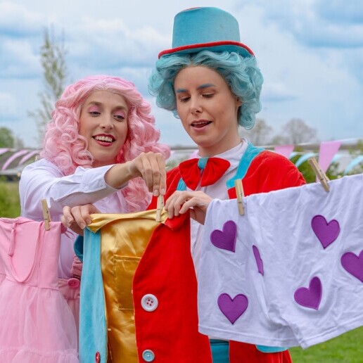 Kindervoorstelling Aalsmeer  (NL) Flop & Sas festivalshow