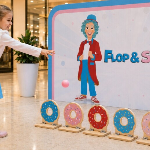 Actor Aalsmeer  (NL) Flop & Sas Pretclubdag | Winkelcentra
