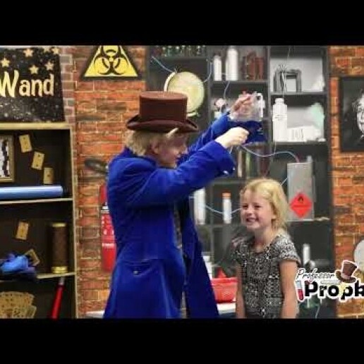 Halloween kindershow het slijmspook