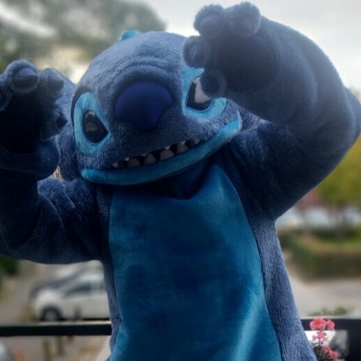 Karakter/Verkleed Hoevelaken  (NL) Stitch op bezoek lang