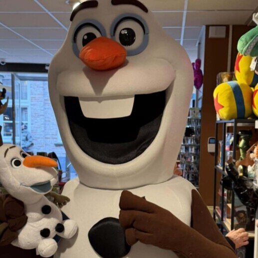 Karakter/Verkleed Hoevelaken  (NL) Olaf de sneeuwpop op bezoek